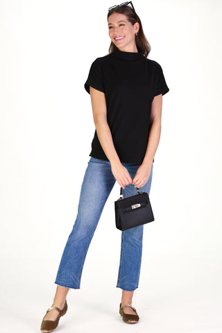 Marian Top in Black SuperSoft