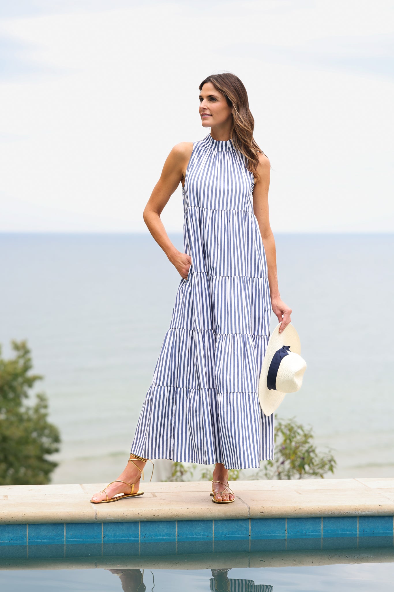 Rosalina Dress in Navy and White Classic Stripe XS Rosalina Dress in Navy and White Classic Stripe XS