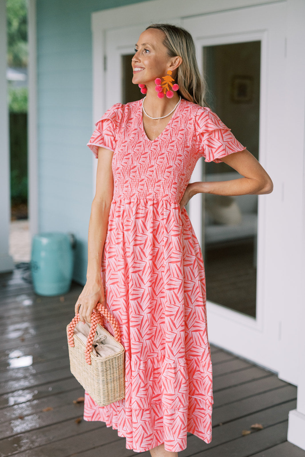 significant other mattie midi dress The Mattie Midi Dress in sherbet stripe, designed with summer nights in mind. Featuring our signature mesh fabrication and bead detailing for a hit of elegance. Explore new arrivals, online now. #