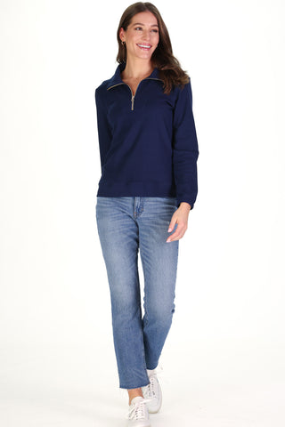 Mindy Top in Navy SuperSoft