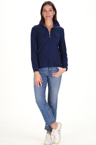 Mindy Top in Navy SuperSoft