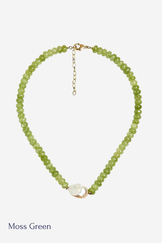 Susie Quartz Beaded Necklace by Lisi Lerch