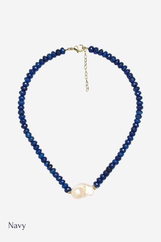 Susie Quartz Beaded Necklace by Lisi Lerch