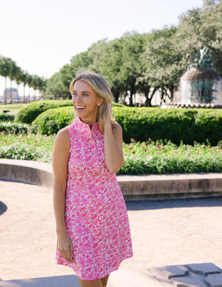 Noah Dress in Hibiscus Haven