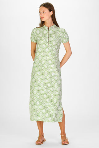 Ophelia Dress in Ivy Courtyard