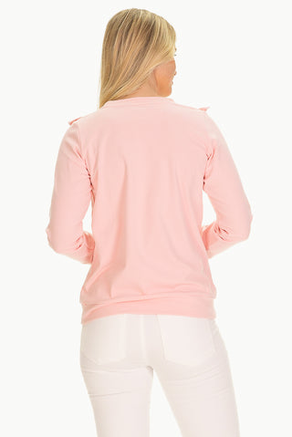 The Rue Pullover in SuperSoft BonBon Pink