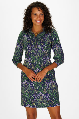 Ruth Dress in Enchanted Vines