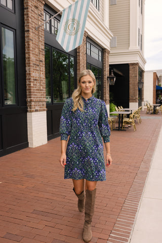 Ruth Dress in Enchanted Vines