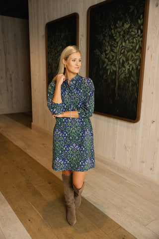 Ruth Dress in Enchanted Vines