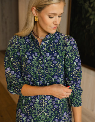 Ruth Dress in Enchanted Vines