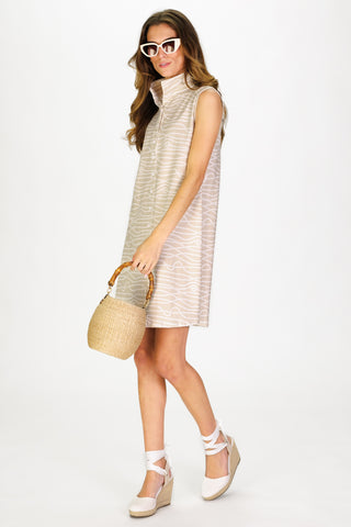 Sabrina Dress in Shoreline Twist