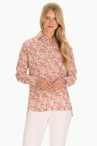 The Savannah Tunic in Pink Floral
