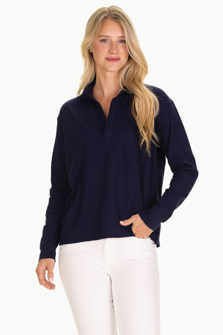The Shea Polo in SuperSoft Navy