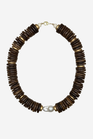Southern Marc Chocolate Porto Lagos Necklace