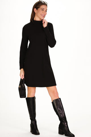 Tabby Dress in Black SuperSoft