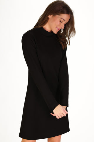 Tabby Dress in Black SuperSoft