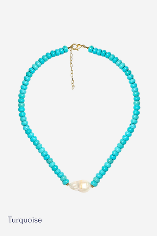 Susie Quartz Beaded Necklace by Lisi Lerch
