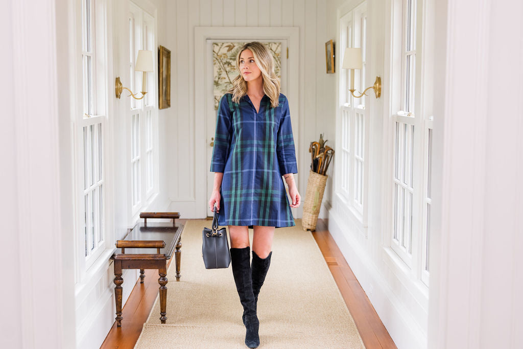 The Eileen Dress in Hydrangea Bloom – Duffield Lane