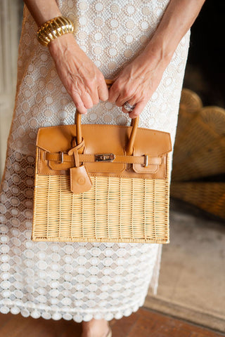 Margo -  Wicker Handbag