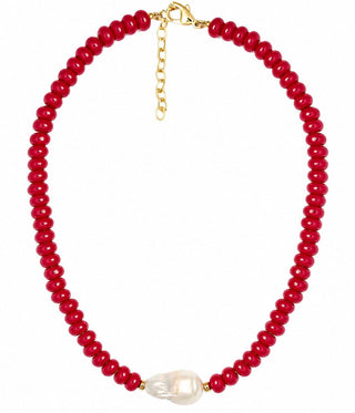Susie Quartz Beaded Necklace by Lisi Lerch