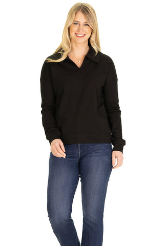The Brynn Sweatshirt in Black