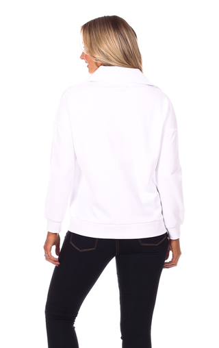 Brynn Sweatshirt in White