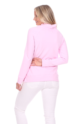 Finley Funnel Neck in Pirouette Pink