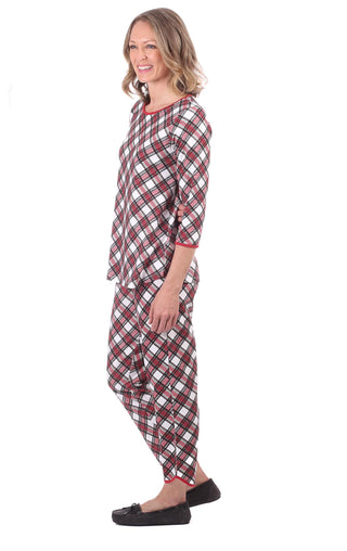 Rye Set in Red & White Plaid