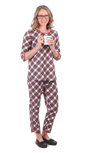 Rye Set in Red & White Plaid