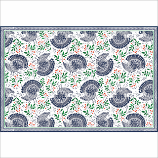 Turkey Toile Thanksgiving Placemats