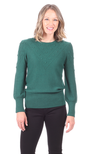 Teagan Sweater in Evergreen