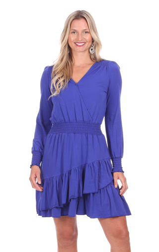Vivianne Dress in Bright Blue