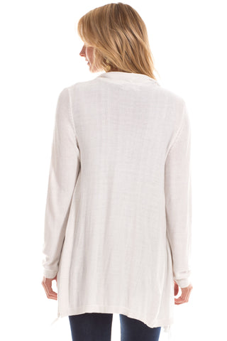 Ashley Silk Blend Sweater in White